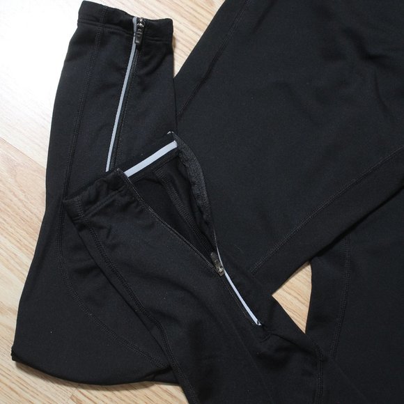Nike Dri Fit Active Ankle Leggings W Zippers SZ XS - Picture 3 of 5